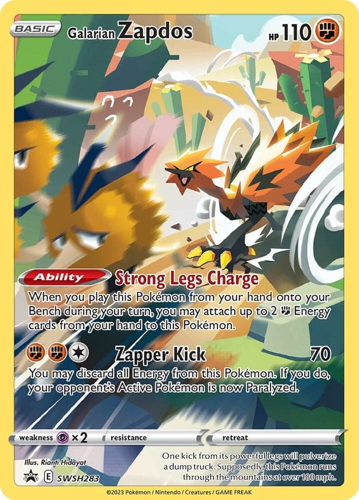 Galarian Zapdos SWSH283 Basic