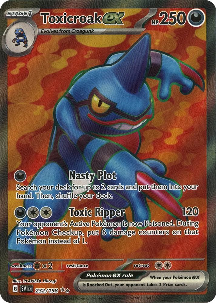 Toxicroak ex Stage 1