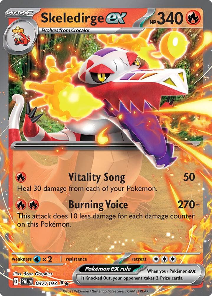 Skeledirge ex Stage 2 · ex
