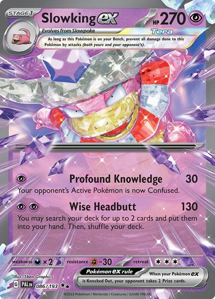 Slowking ex Stage 1 · Tera · ex