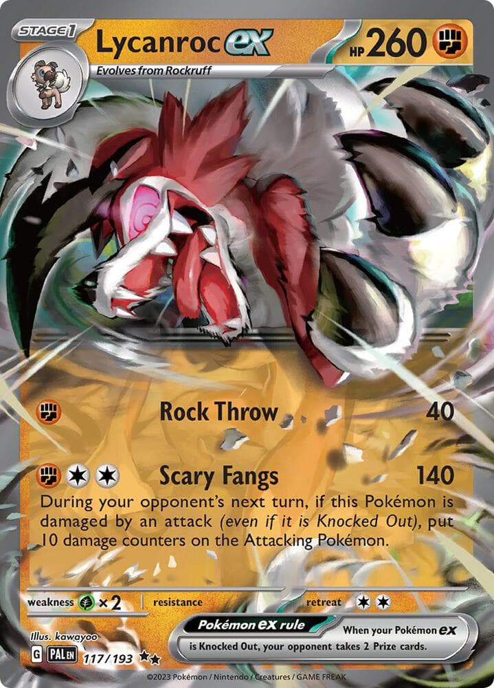 Lycanroc ex Stage 1
