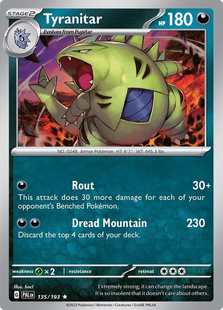 Tyranitar Stage 2