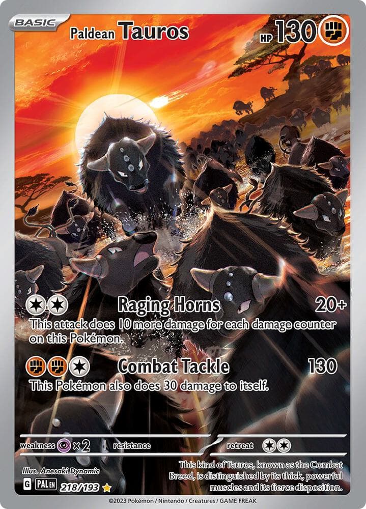 Paldean Tauros Basic