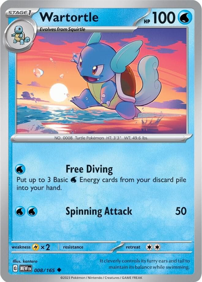 Wartortle Stage 1