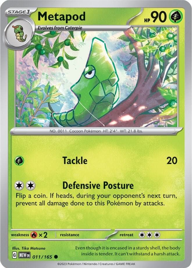 Metapod Stage 1