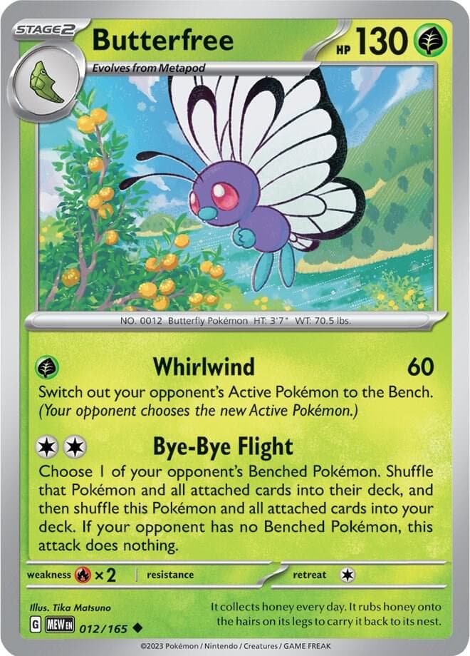 Butterfree Stage 2