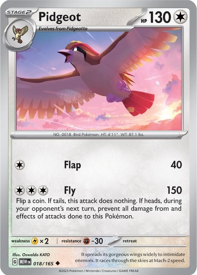 Pidgeot Stage 2