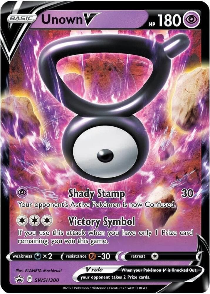 Unown V SWSH300 Basic