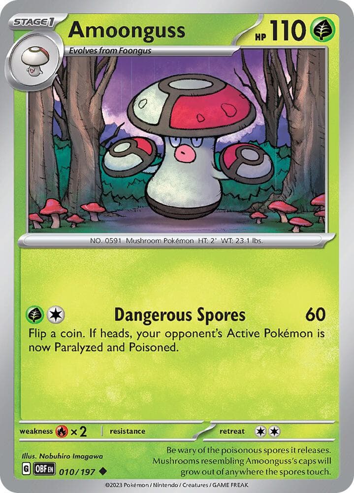 Amoonguss Stage 1