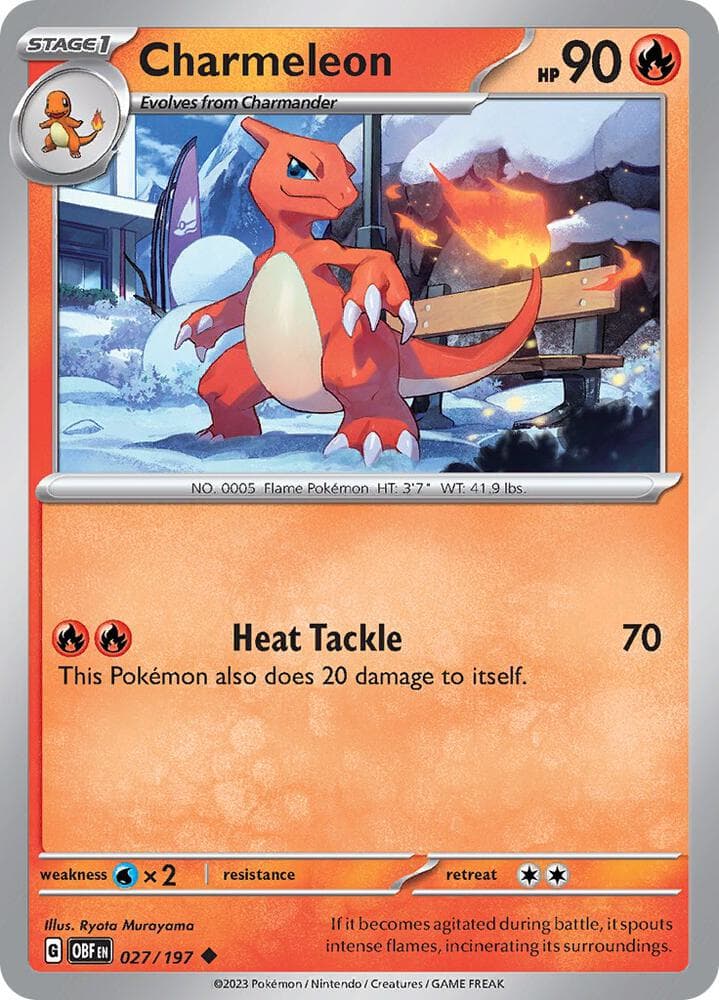 Charmeleon Stage 1