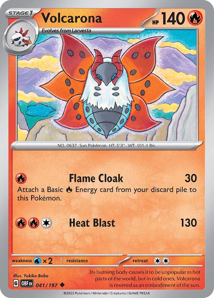 Volcarona Stage 1