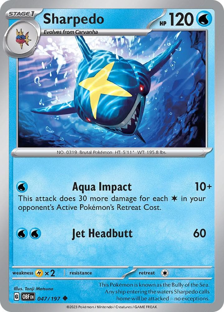 Sharpedo Stage 1