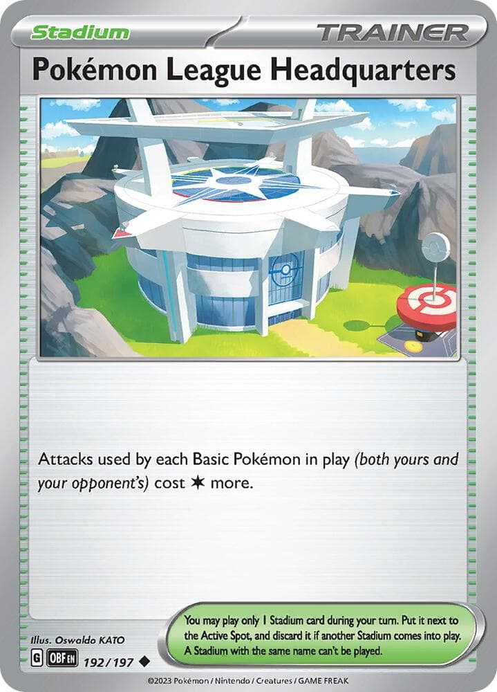 Pokemon League Headquarters Stadium