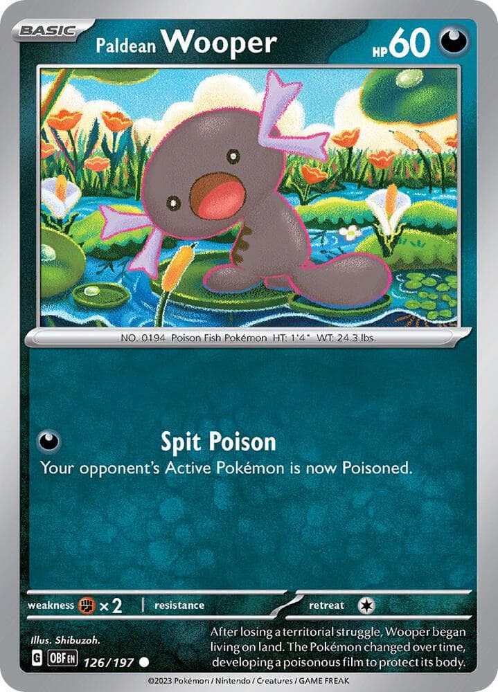 Paldean Wooper Basic