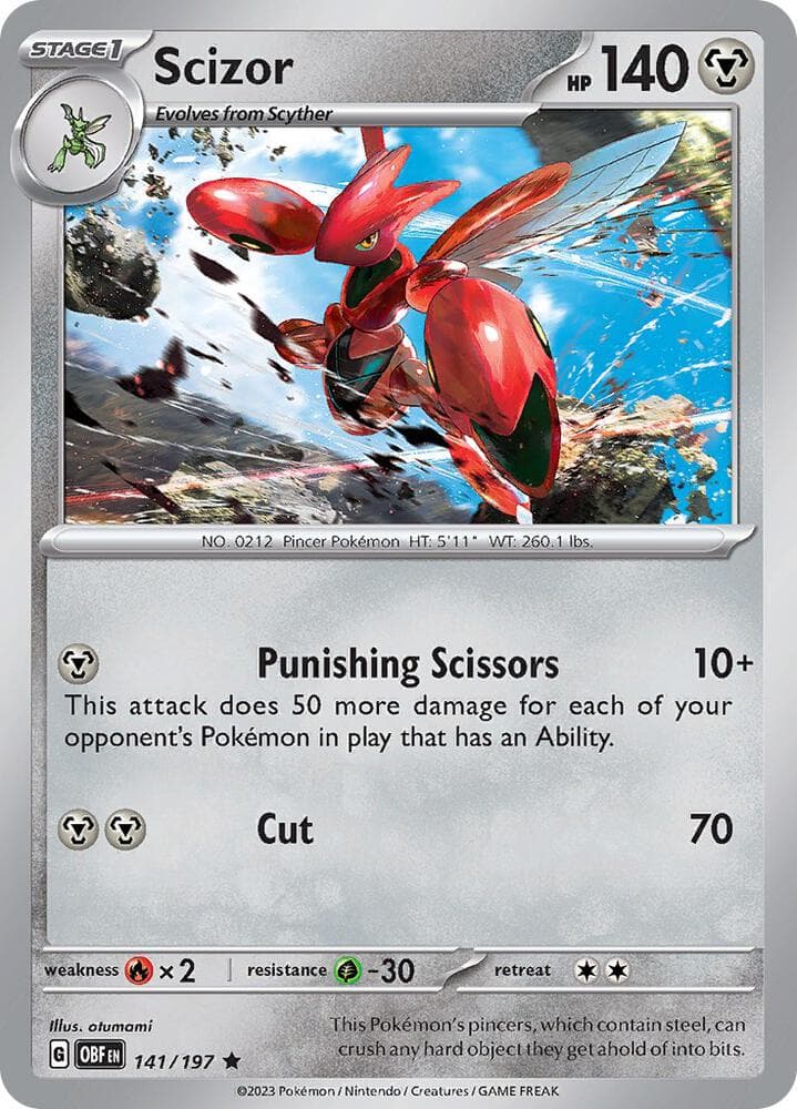 Scizor Stage 1