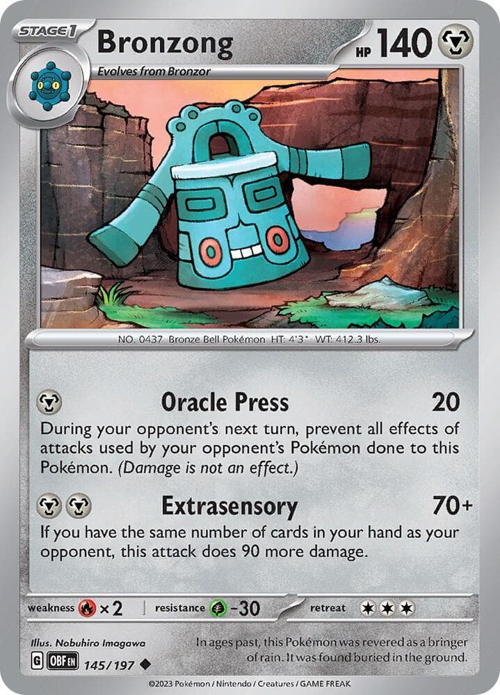 Bronzong Stage 1