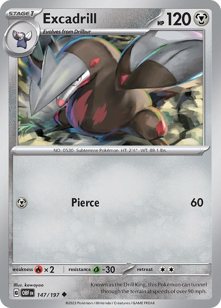 Excadrill Stage 1