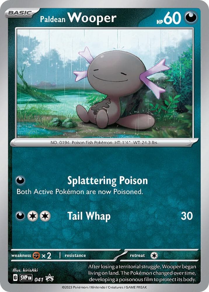 Paldean Wooper Basic