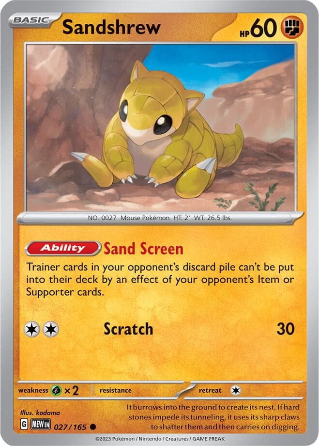 Sandshrew Basic