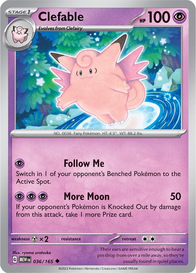 Clefable Stage 1