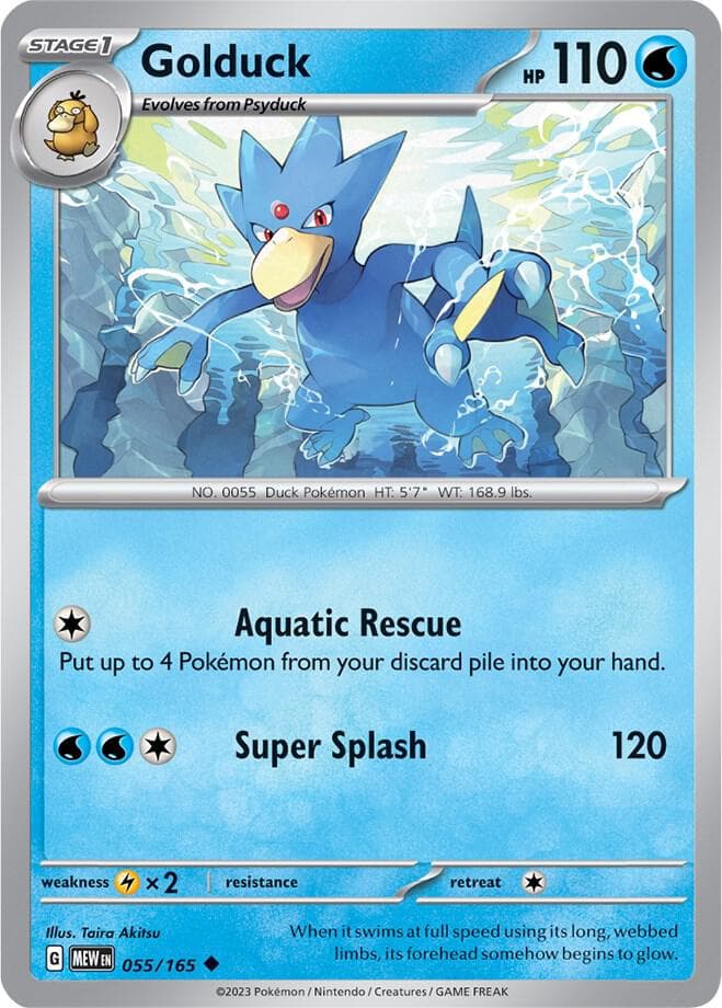Golduck Stage 1