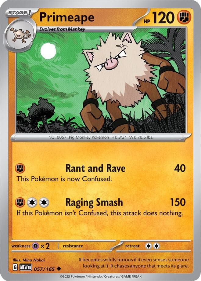 Primeape Stage 1