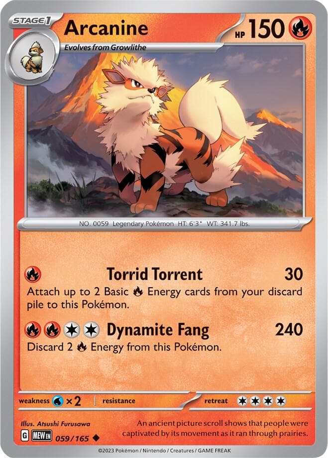 Arcanine Stage 1