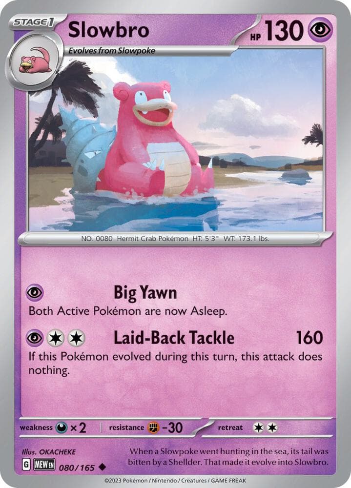Slowbro Stage 1