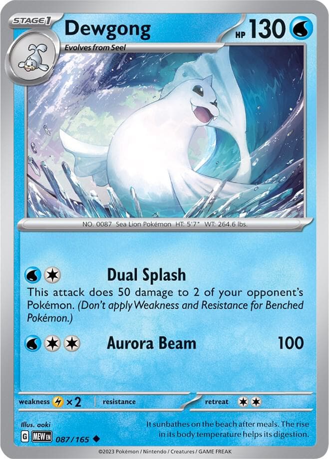 Dewgong Stage 1