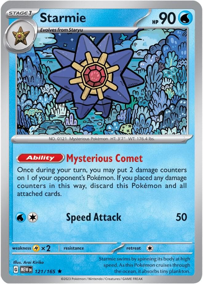 Starmie Stage 1