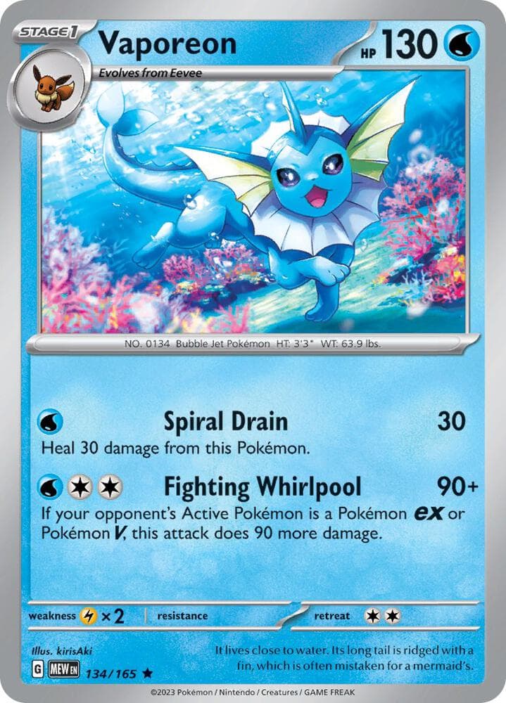 Vaporeon Stage 1