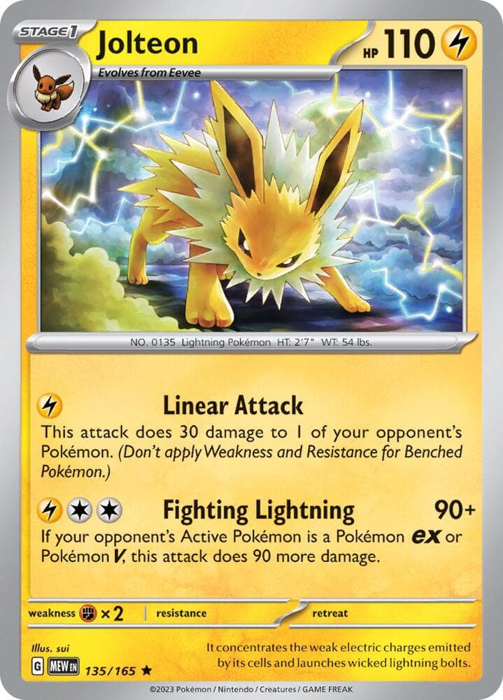 Jolteon Stage 1