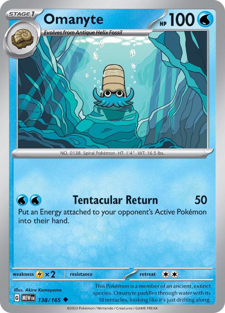 Omanyte Stage 1