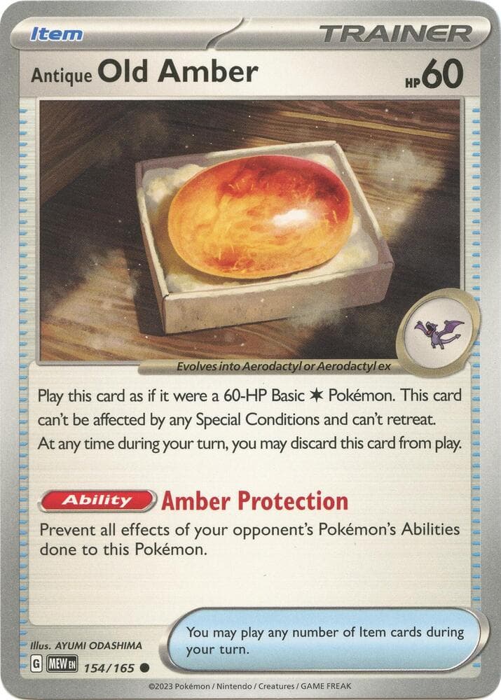 Antique Old Amber Item