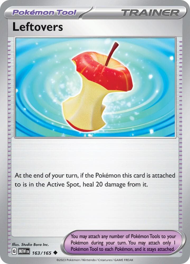 Leftovers Pokémon Tool