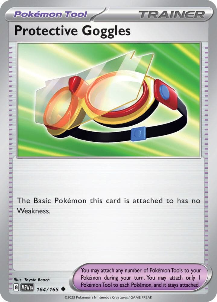 Protective Goggles Pokémon Tool