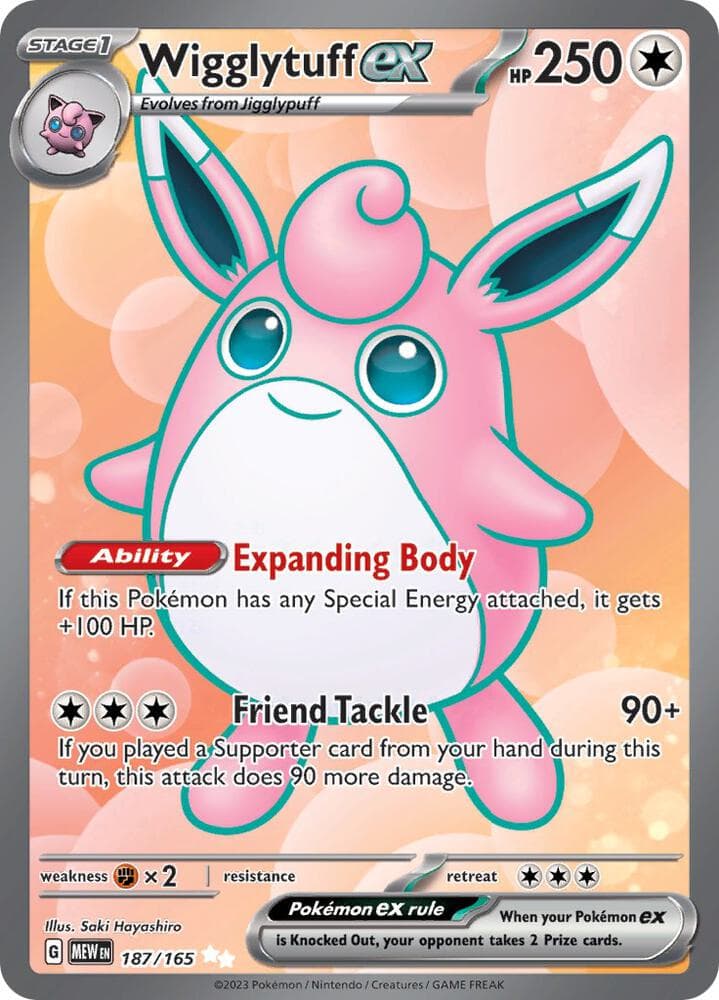 Wigglytuff ex Stage 1