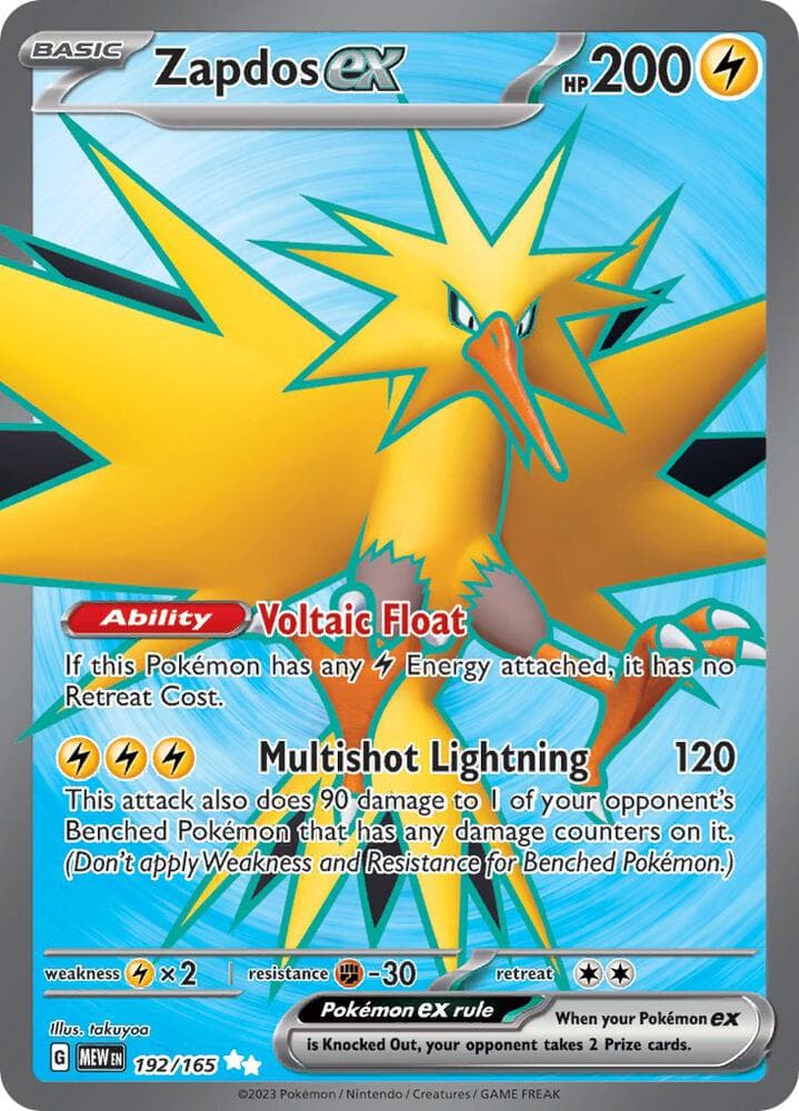 Zapdos ex Basic