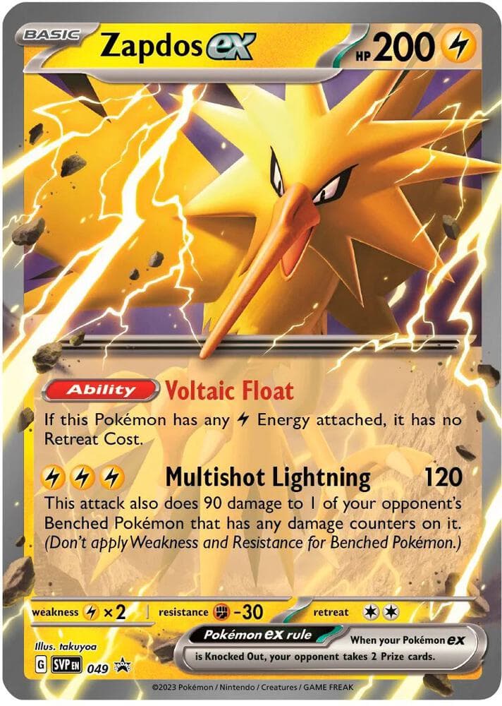 Zapdos ex Basic · ex