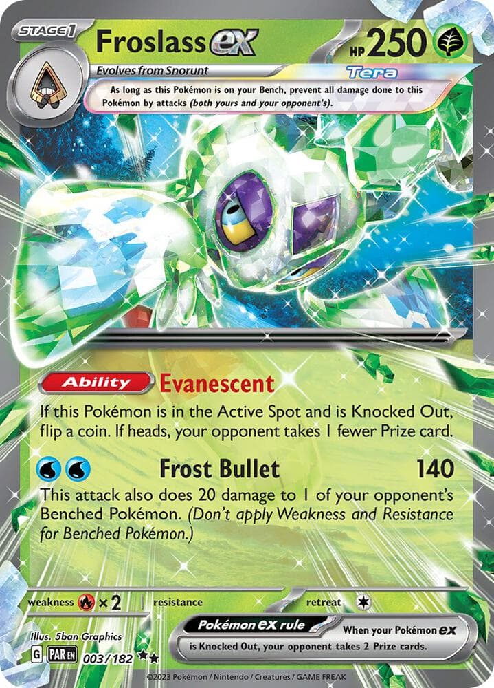 Froslass ex Stage 1 · Tera · ex