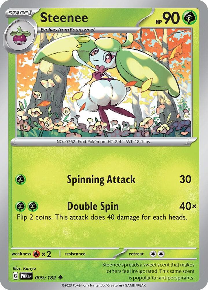 Steenee Stage 1