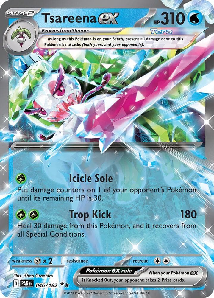 Tsareena ex Stage 2 · Tera · ex