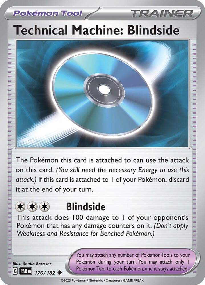 Technical Machine Blindside Pokémon Tool