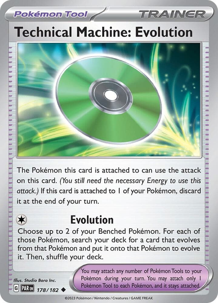 Technical Machine Evolution Pokémon Tool