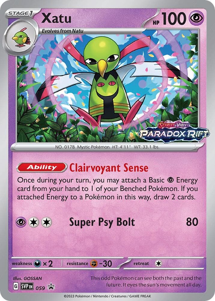 Xatu Stage 1