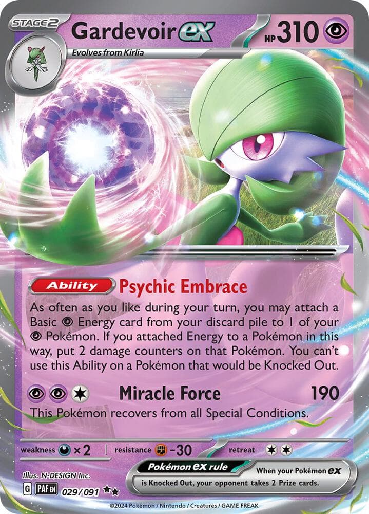 Gardevoir ex Stage 2 · ex