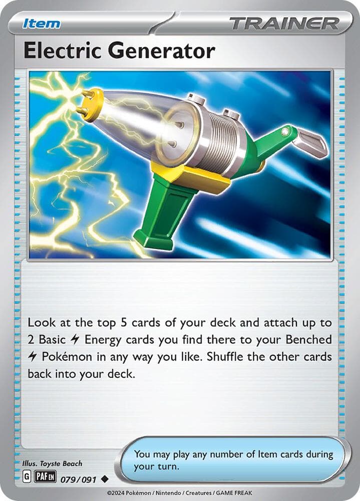 Electric Generator Item