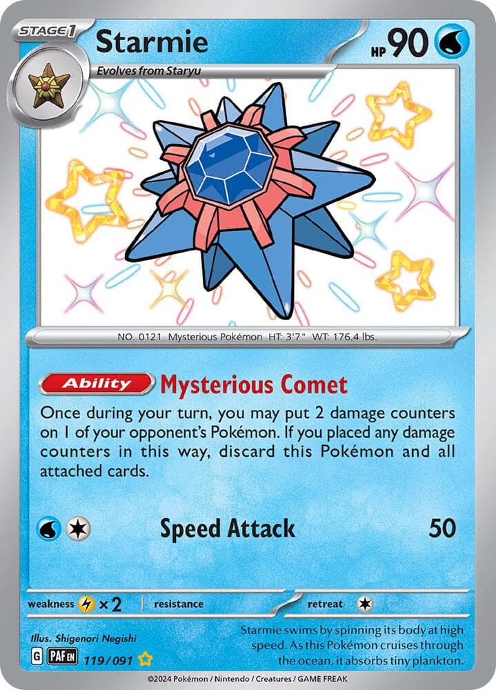 Starmie Stage 1