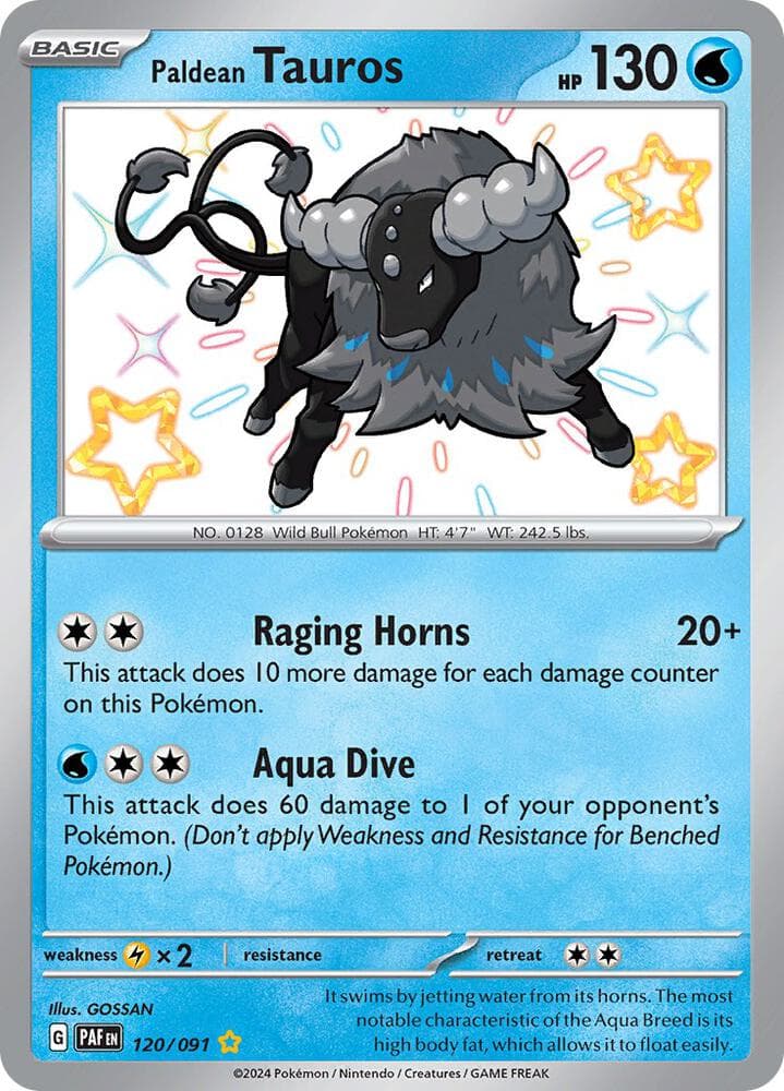 Paldean Tauros Basic