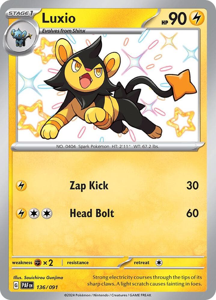 Luxio Stage 1